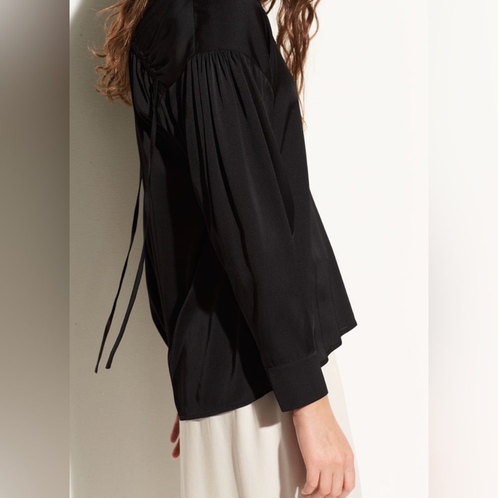Vince Silk Long Sleeve - Picture 2 of 6